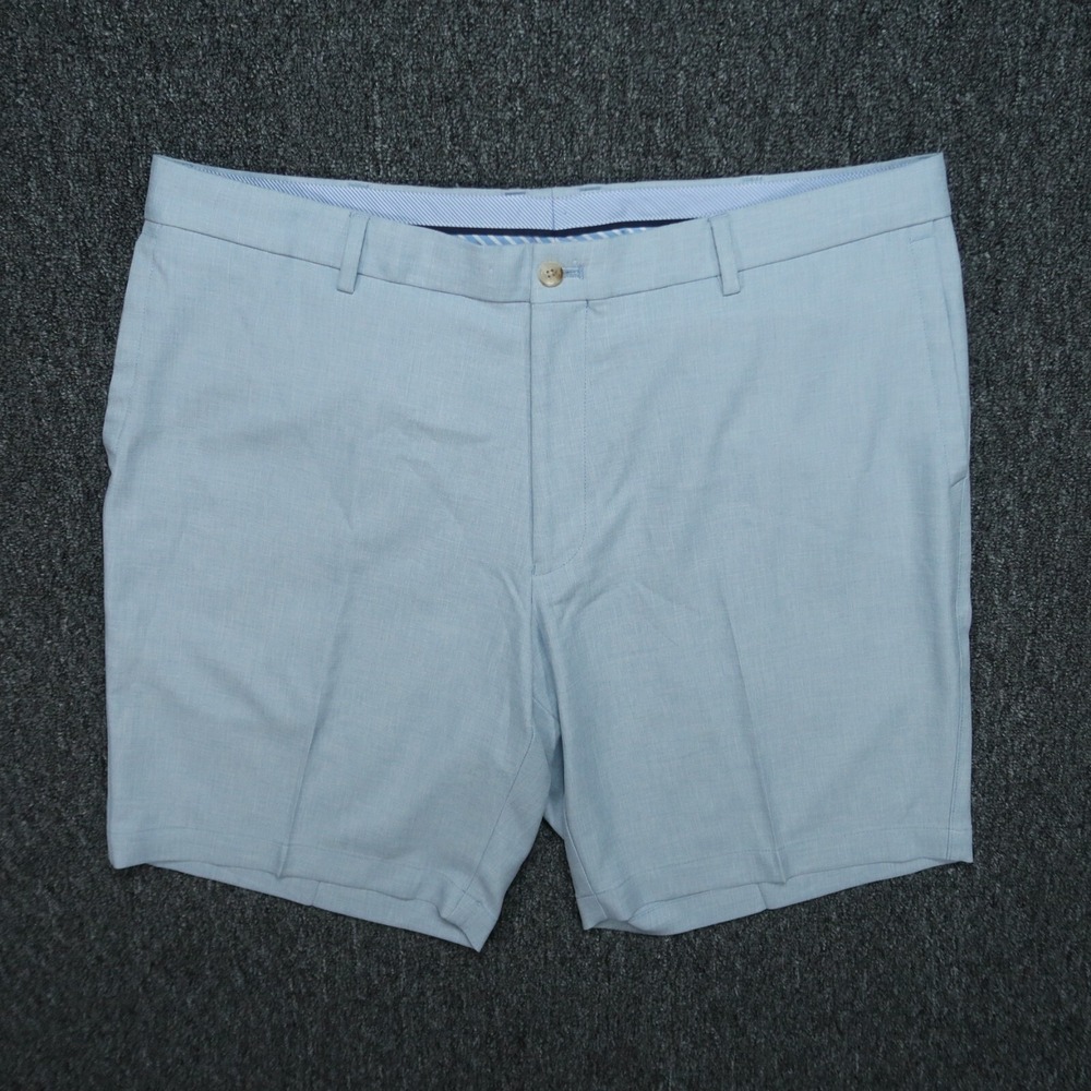 Peter Millar Shorts Mens 38 Blue Wrightsville Performance Chino Golf